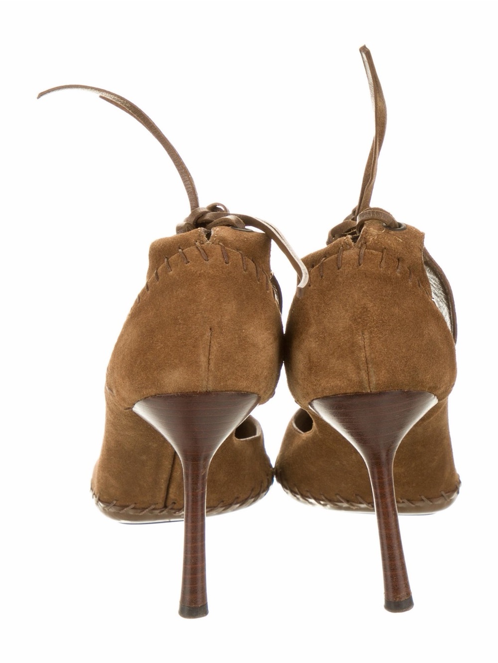Gucci D'Orsay Suede Heels *vintage* - Picture 3 of 8